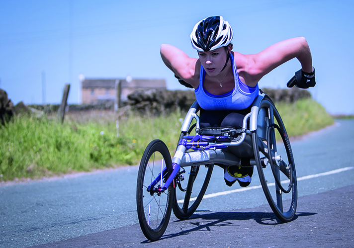 hannah cockroft in training